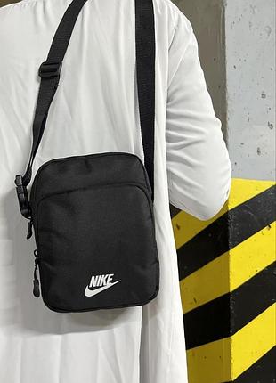 Сумка черная nike сумка найк борсетка найк сумка мужская, сумка через плечо сумка спорт найк 3