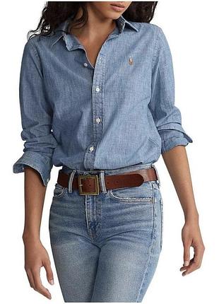 Джинсова сорочка polo ralph lauren
