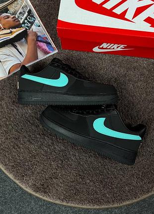 Стильні кросівки nike air force 1 low x tiffany & co