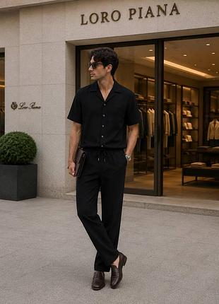 Лляний костюм loro piana