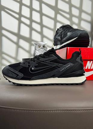 Чоловічі кросівки nike waffle s dark grey black