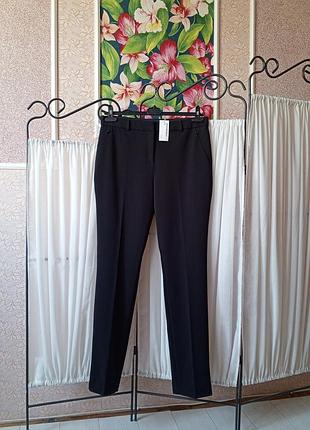 Красиві якісні чорні штани m&s collection modern slim.