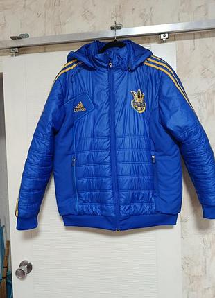 Куртка зимняя национальной сборной украины adidas