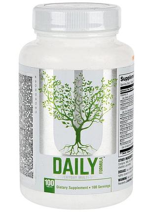 Витамины universal nutrition daily formula 100 таблеток (916609)