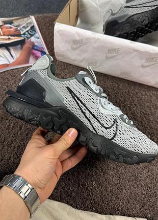 Стильные кроссовки nike react vision grey 2