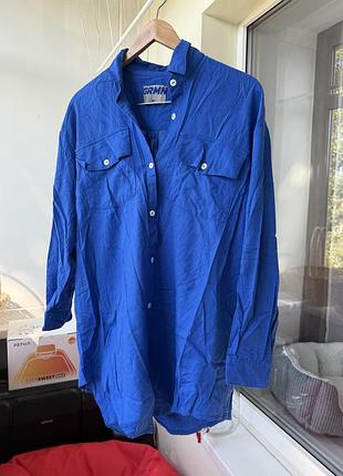 Сорочка з льону german apparel, s