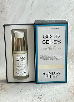 Сироватка для обличчя з молочною кислотою sunday riley  good genes all-in-one lactic acid serum
