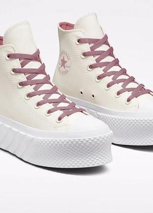 Жіночі оригінальні кеди на високій платформі converse chuck taylor all star lift 2x
