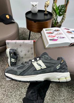 Мужские кроссовки new balance 1906r new grey white