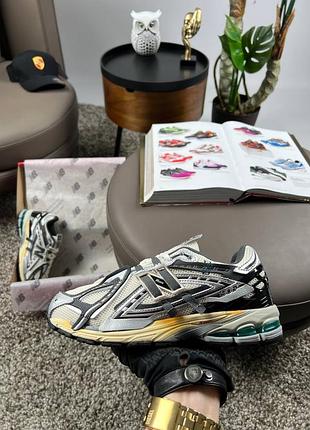 Мужские кроссовки new balance 1906a beige silver grey