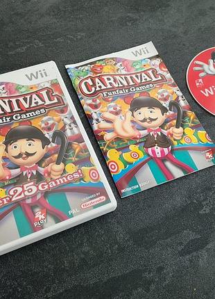 Диск carnival funfair games (nintendo wii)