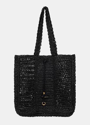 Urbanshop com ua gianni chiarini сумка-тоут жіноча nefeli чорна bs 11955/comm str-crch розміри запитуйте