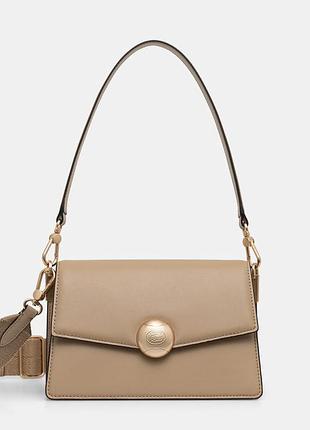 Urbanshop com ua lacoste сумка крос-боді жіноча шкіряна бежева nf5105it розміри запитуйте