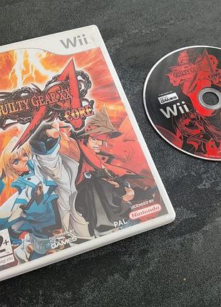 Диск guilty gear core (nintendo wii)