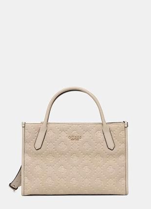 Urbanshop com ua guess сумка-шоппер женская jodi бежевая hwpd97 69220 размеры запитуйте