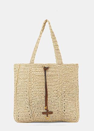 Urbanshop com ua gianni chiarini сумка-тоут жіноча nefeli бежева bs 11955/comm str-crch розміри запитуйте