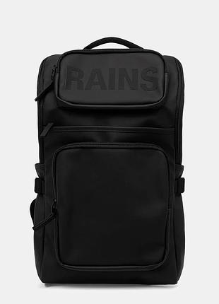 Urbanshop com ua рюкзак rains 14000 textel cargo backpack w3 цвет черный большой однотонный 14000 размеры запиту