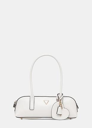 Urbanshop com ua guess сумка baguette женская из искусственной кожи isobel белая hwbg99 32080 размеры запитуйте