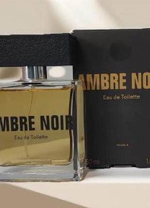 Туалетна вода ambre noir для чоловіків 50мл yves rocher