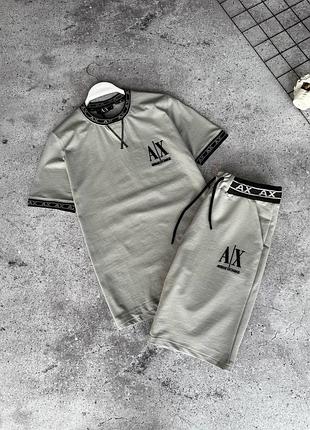Мужской летний костюм armani exchange