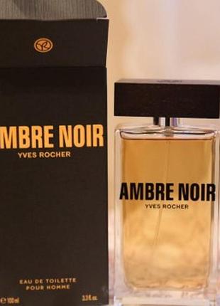 Туалетна вода ambre noir 100мл yves rocher