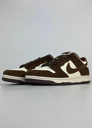 Sb dunk low 'white&brown' 5