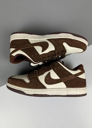 Sb dunk low 'white&brown' 8