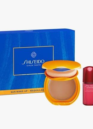 Набор shiseido бронзатор + сыворотка 10 мл