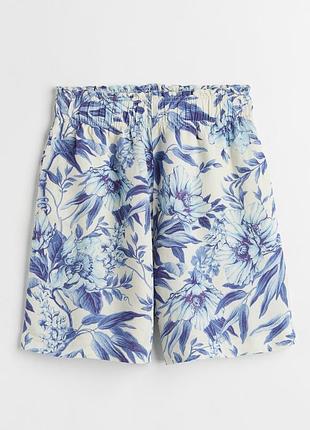 Шорти льон h&m casual