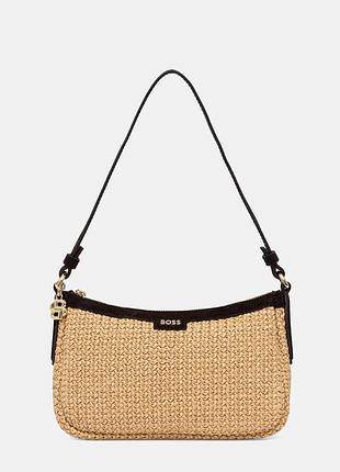 Urbanshop com ua boss сумочка жіноча плетена numah sm hobo rf бежева 50563861 розміри запитуйте