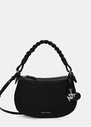 Urbanshop com ua armani exchange сумка кросс-боди женская из искусственной кожи черная xw002228 af21428 размеры запиту