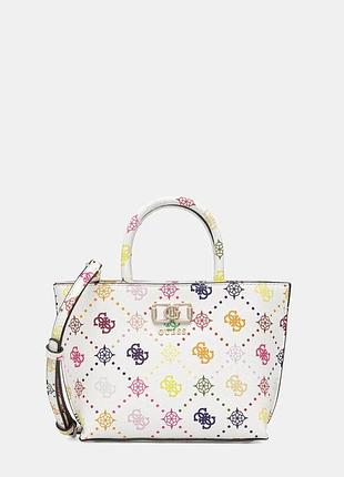 Urbanshop com ua guess сумка-тоут жіноча зі штучної шкіри emelie біла hwgm99 28750 розміри запитуйте