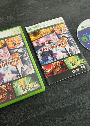 Диск dynasty warriors strikeforce (xbox 360)