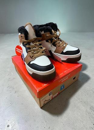 Нові зимові черевики хайтопи lumberjack outdoor 38 р. (24.5-25 см) теплі!
