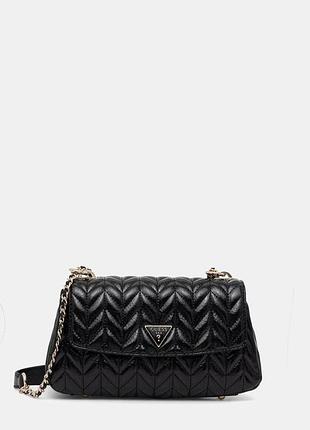 Urbanshop com ua guess сумка baguette женская из искусственной кожи cheryl черная hwtq97 20210 размеры запитуйте