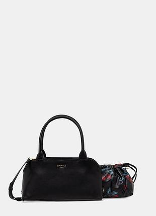 Urbanshop com ua twinset сумка-тоут женская из искусственной кожи черная 261td8141 размеры запитуйте