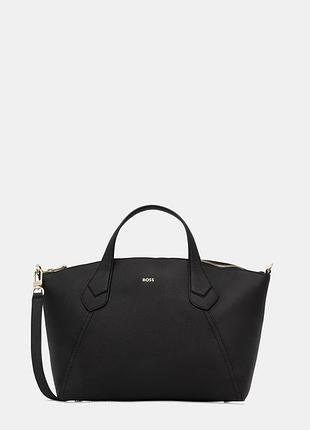 Urbanshop com ua boss сумка-тоут женская из искусственной кожи lenah zip tote m черная 50563396 размеры запитуйте