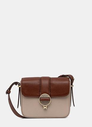 Urbanshop com ua barbour сумка крос-боді жіноча шкіряна rosa бежева lba0526 розміри запитуйте