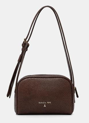 Urbanshop com ua patrizia pepe сумочка женская кожаная коричневая 2b0168 l032 размеры запитуйте