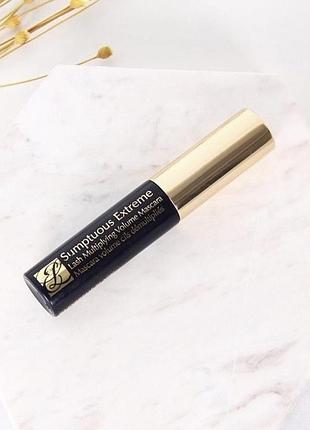 Туш з ефектом об’єму estее lauder  sumptuous extreme mini 2,8 мл
