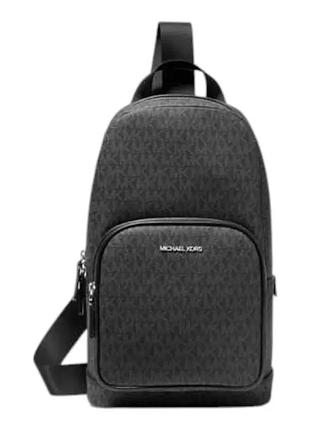 Urbanshop com ua сумка на плечо michael kors cooper logo sling pack 37s1lcoy1b (оriгинал) размеры запитуйте
