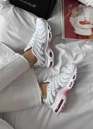 Жіночі кросівки nike tn pink white