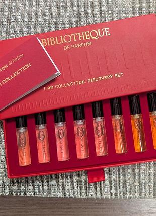 Bibliotheque de parfum i am collection набор