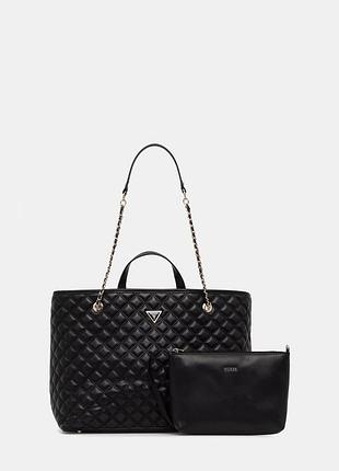 Urbanshop com ua guess сумка-шоппер женская giully черная hwqg96 73290 размеры запитуйте