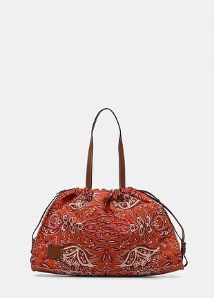 Urbanshop com ua pedro del hierro сумочка жіноча бавовняна коричнева 1113606 розміри запитуйте