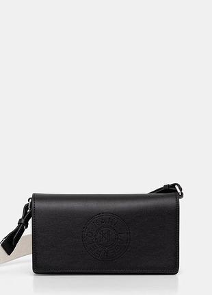 Urbanshop com ua karl lagerfeld сумка кросс-боди женская кожаная k/circle черная b2w30273 размеры запитуйте