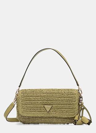 Urbanshop com ua guess сумка baguette женская плетеная ofelia зеленая hwwg99 23190 размеры запитуйте