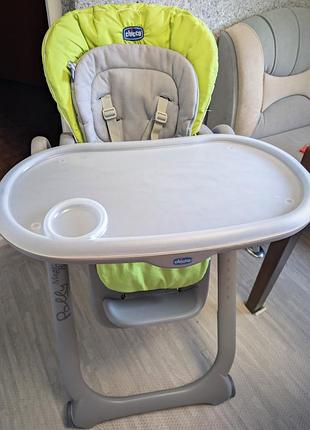 Стульчик для кормления chicco polly magic relax