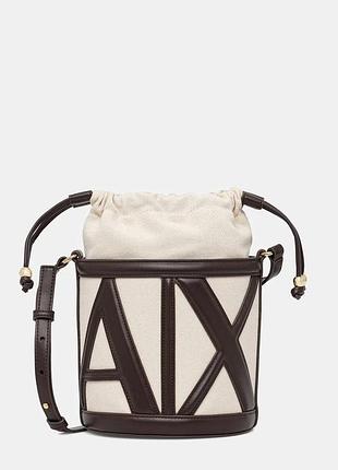Urbanshop com ua armani exchange сумка-корзина женская коричневая xw002183 af22635 размеры запитуйте