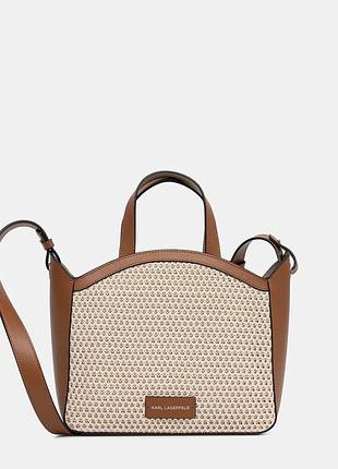 Urbanshop com ua karl lagerfeld сумочка женская k/circle sm коричневая b2w30019 размеры запитуйте
